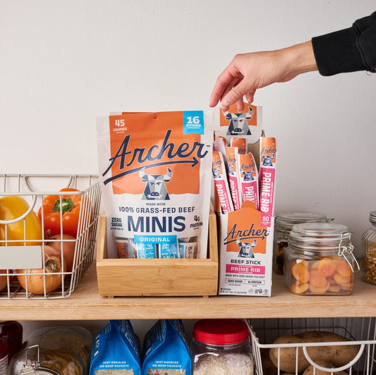 archer products in a pantry