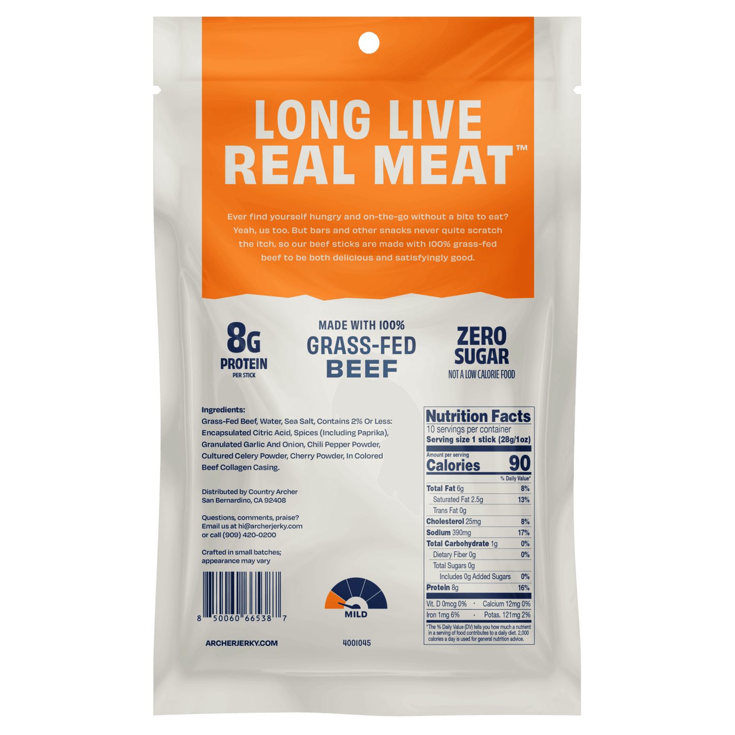 Prime Rib Style Beef Stick