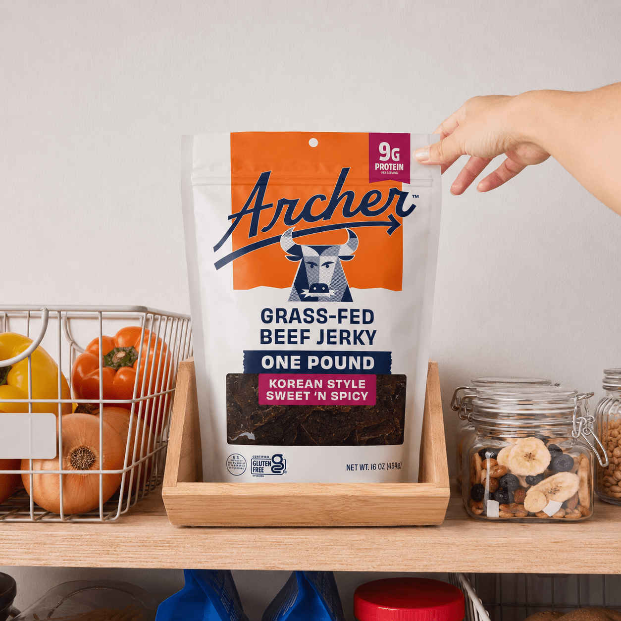 Korean Sweet 'N Spicy Beef Jerky