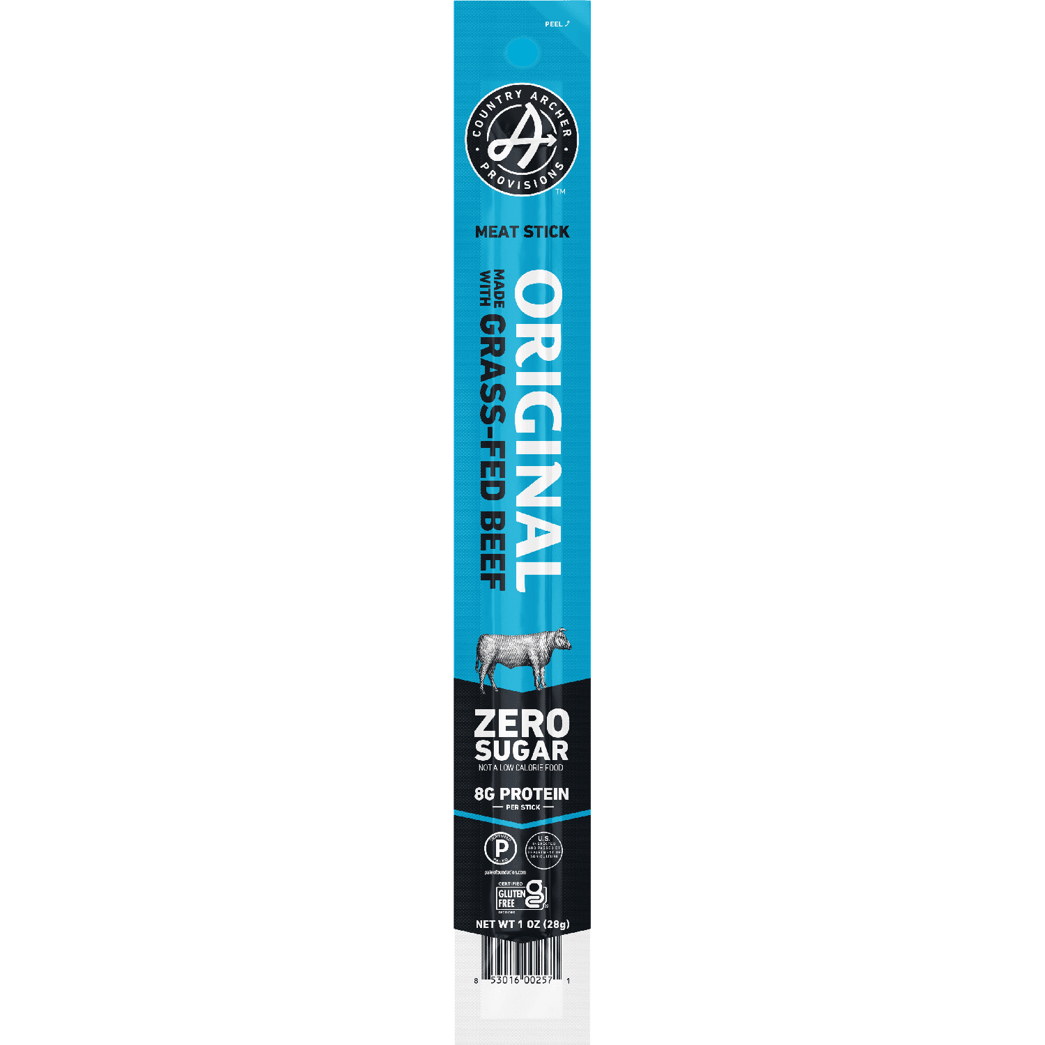 Country Archer Original Grass-Fed Beef Meat Stick Front of package