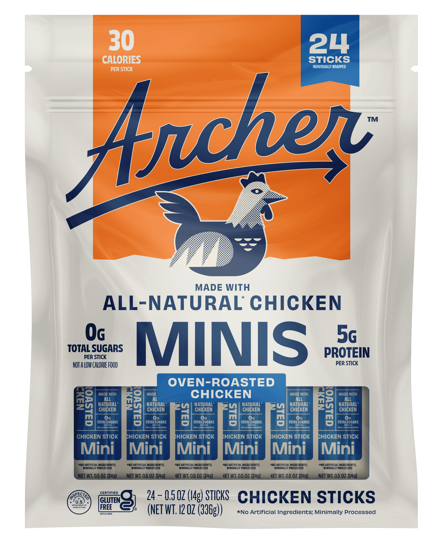 Oven-Roasted Chicken Mini Sticks
