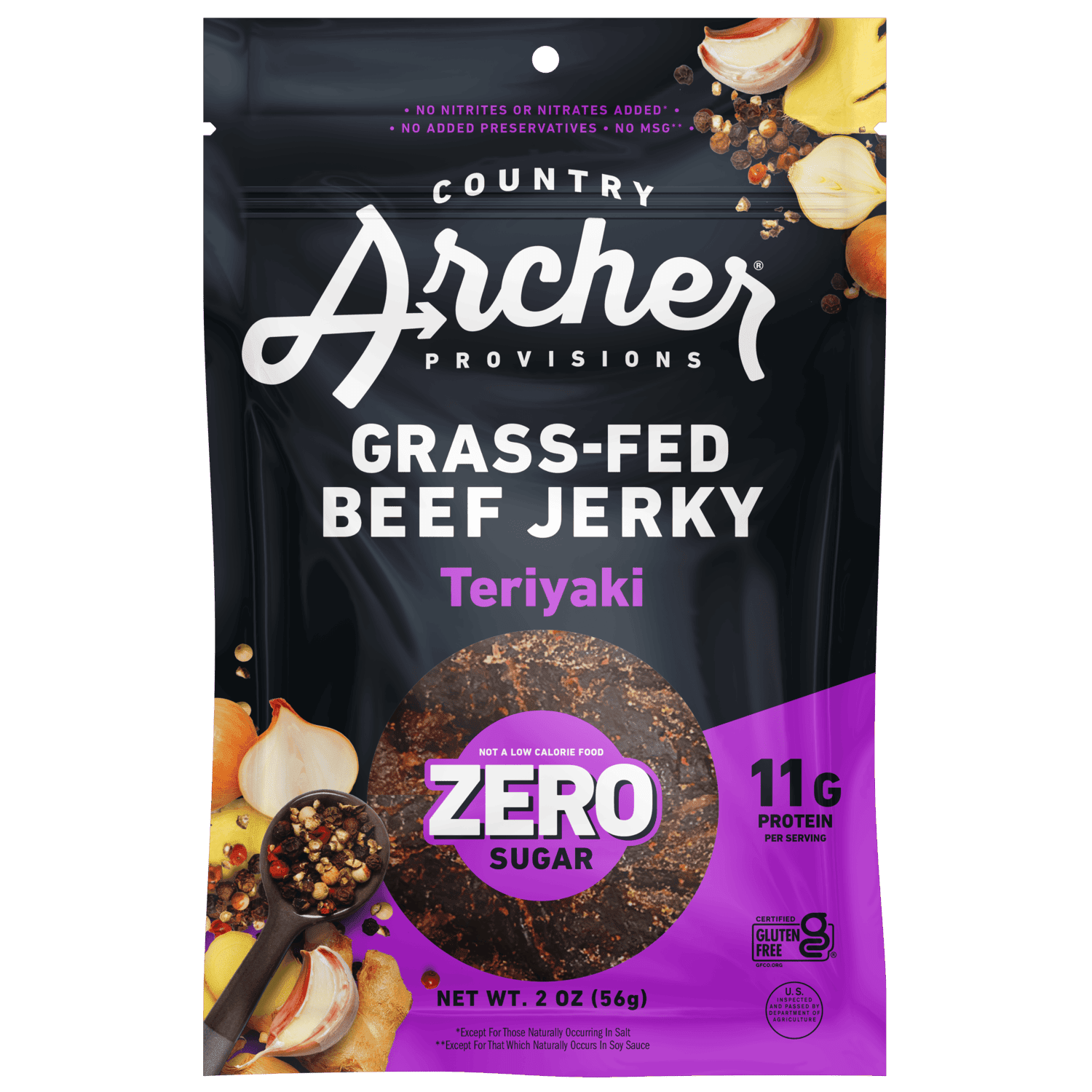 Zero Sugar Teriyaki Beef Jerky