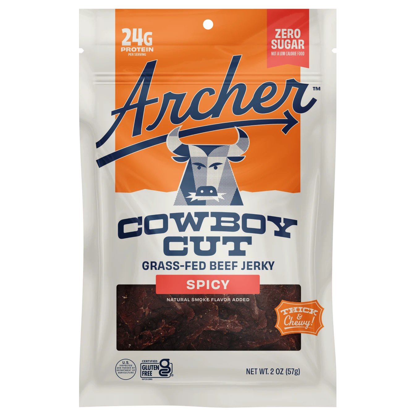 Cowboy Cut Spicy Beef Jerky