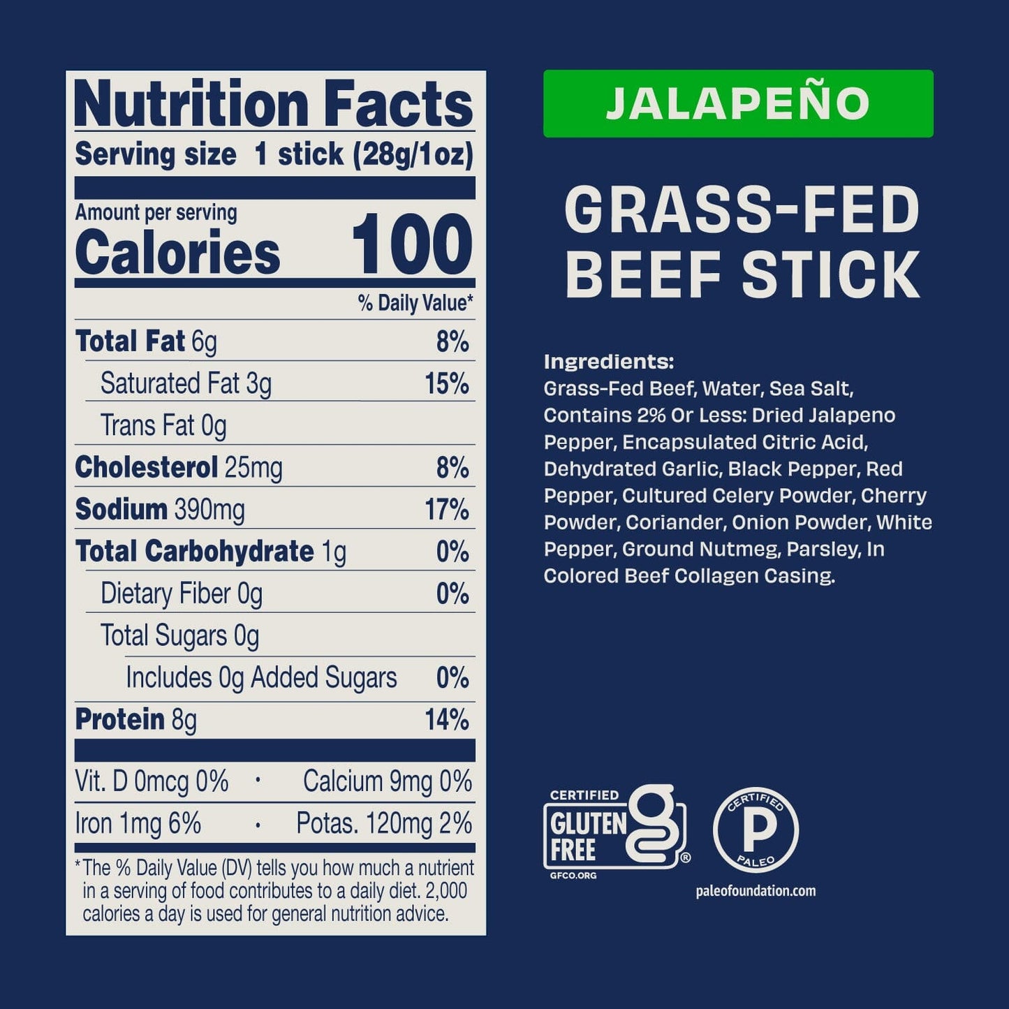 Jalapeño Beef Stick