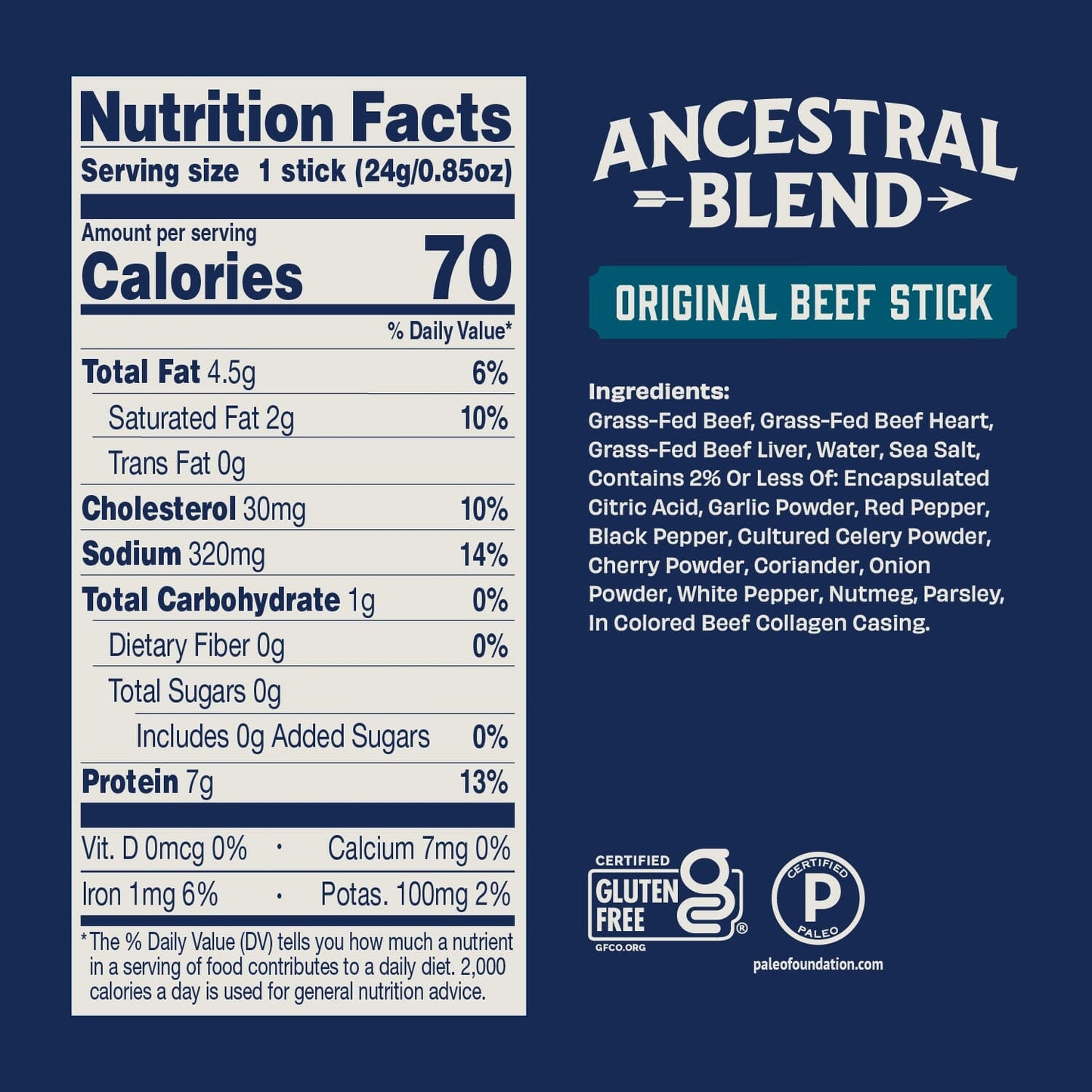 Original Ancestral Beef Stick