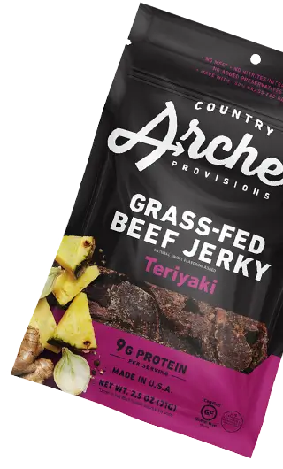 Teriyaki jerky package